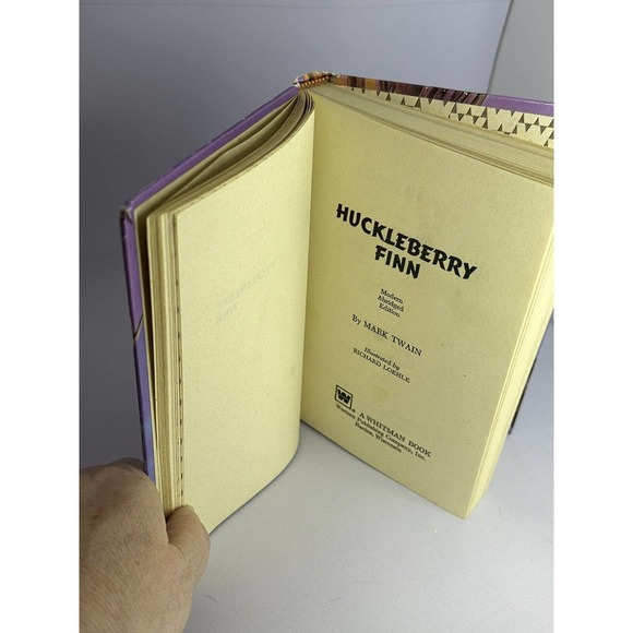 Huckleberry by Mark Twain from Folgers Coffee 1970 Vintage Misprinted Edition - Picture 7 of 8